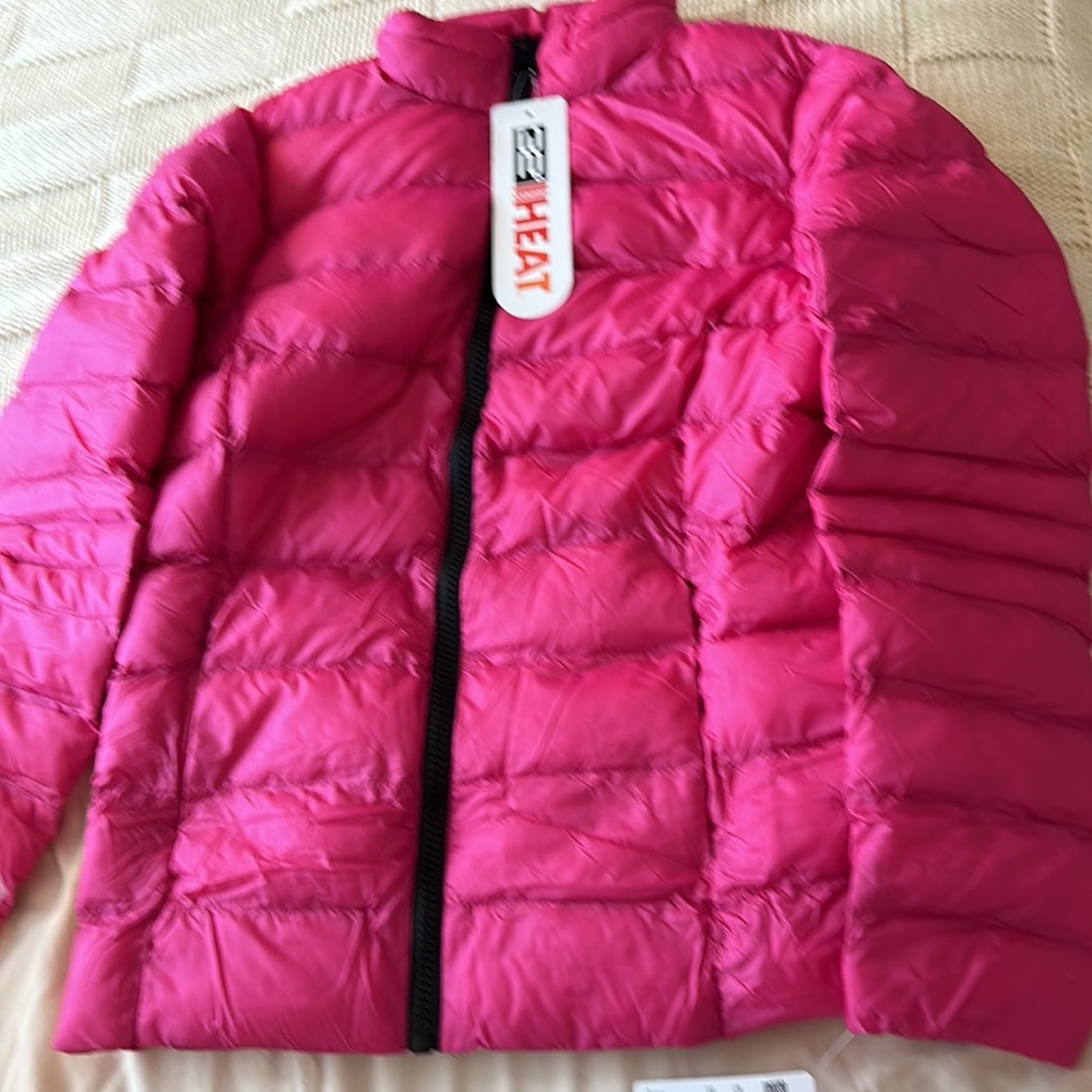 Pink Puffer Jacket